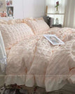 Pink 1 / Full 180x220 4pcs / Flat Bed Sheet