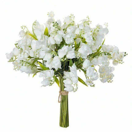 Canterbury Bell Artificial Flowers — Set of 5 or 10