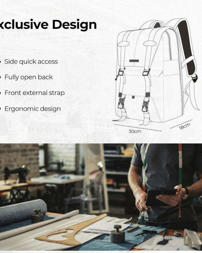 Ultimate Pro Photographer's Travel Gear Backpack