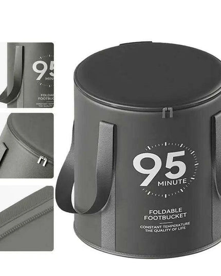 Collapsible Waterproof Foot Spa Bag - Portable Soak Basin for Ultimate Relaxation