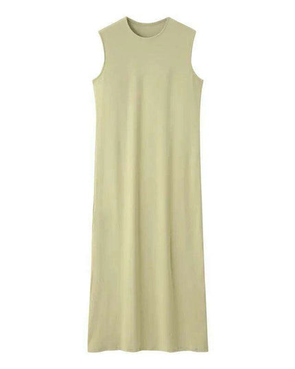 Elegant Ruffle Maxi Dress & Lettuce Edge Cardigan Set for Women