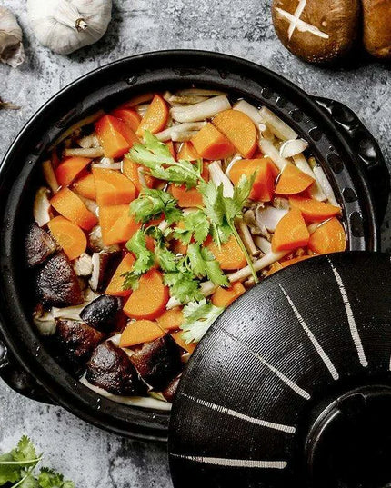 Authentic Japanese High-Heat Ceramic Casserole for Gas Cooking and Rice Preparations