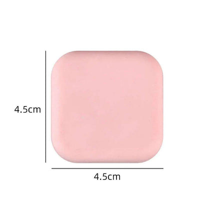 Self-Adhesive Silicone Door Handle Bumpers - Elegant Shock Absorbing Wall Protectors (Single Unit)