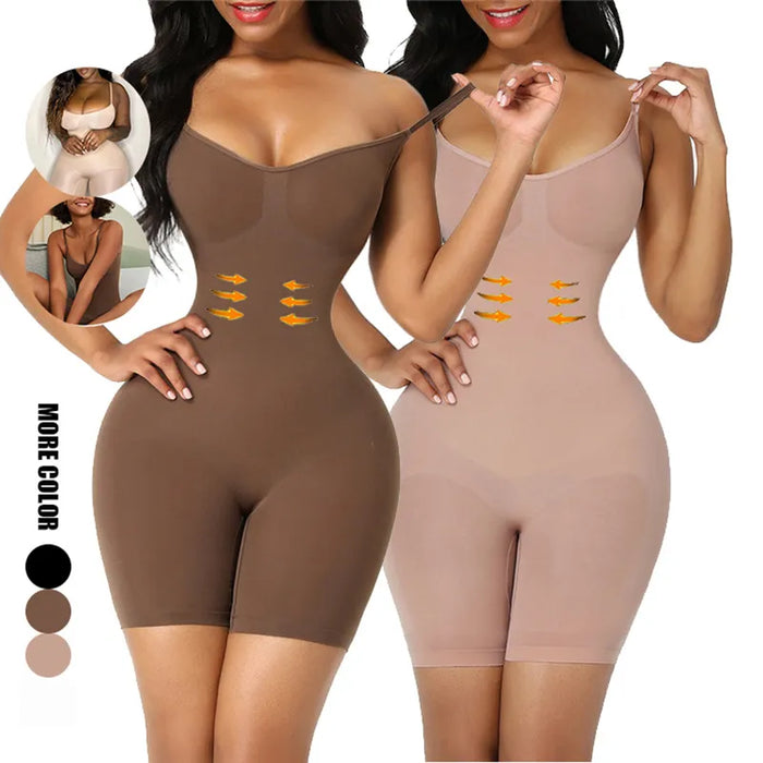 Sculpting Colombianas Corset Shapewear: Seamless Bodysuit for Slimming and Butt Lifting