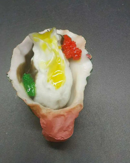 Realistic Scallop Shell BBQ Oyster Miniature Model - Perfect for Creative Projects