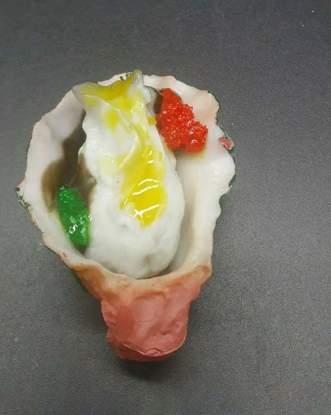 Realistic Scallop Shell BBQ Oyster Miniature Model - Perfect for Creative Projects