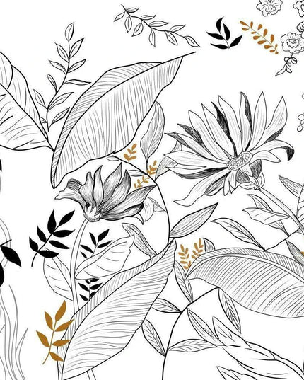 Tropical Dreamscape Abstract Wallpaper Mural