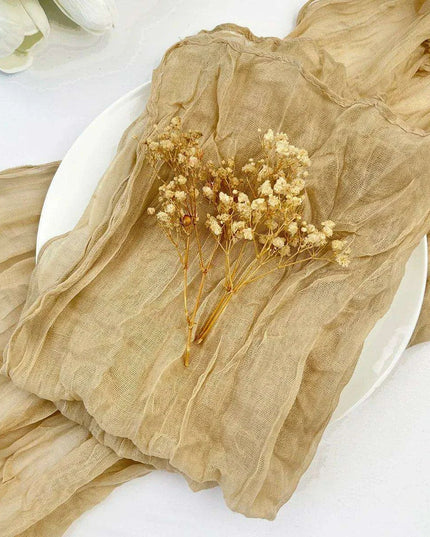 Luxurious 100-Count Gauze Cloth Napkin Set - 19.7 x 19.7 Inch Table Decor