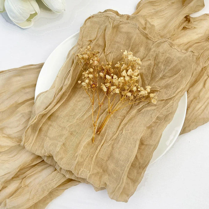 Luxurious 100-Count Gauze Cloth Napkin Set - 19.7 x 19.7 Inch Table Decor