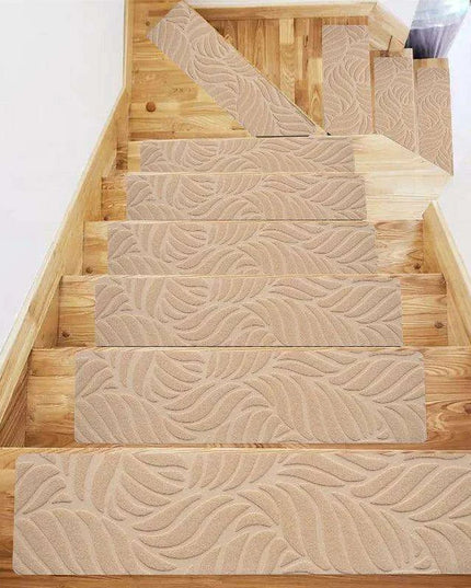 SafetyStep Cushioned Non-Slip Stair Tread Mats - Water-Absorbent Safety Solution