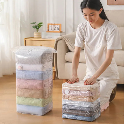 Shop1103977125 Large Capacity No-Pump Vacuum Storage Bags for Clothes