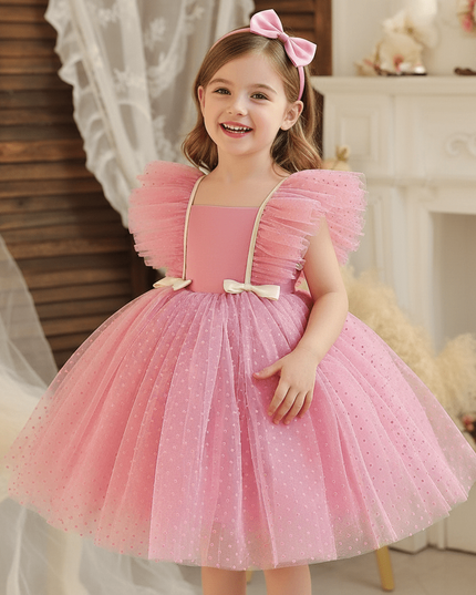 Enchanting Red Tutu Dress for Girls: Perfect for Festive Celebrations