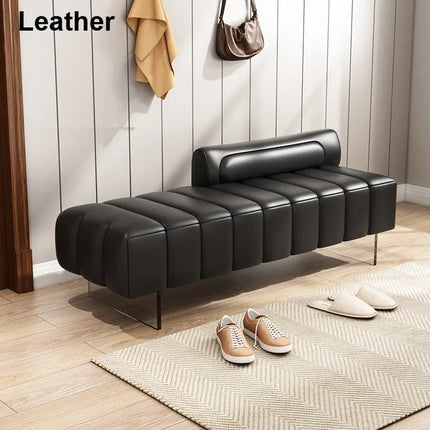 Treasure Home Modern Minimalist Italian Designer Shoe Changing Stool