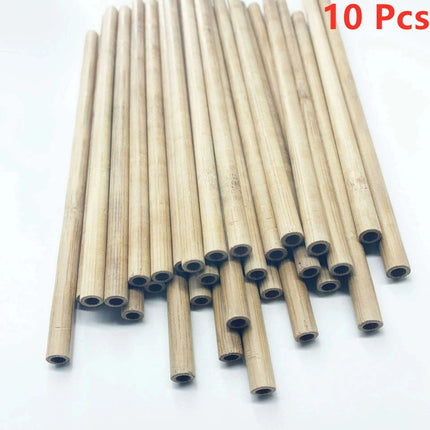 Sustainable Bamboo Drinking Straws - Stylish, Safe, and Eco-Friendly for a Greener Tomorrow