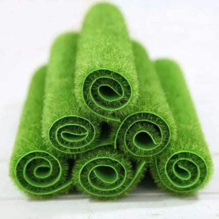 Lush Faux Mini Moss Grass for DIY Terrariums and Enchanting Fairy Gardens
