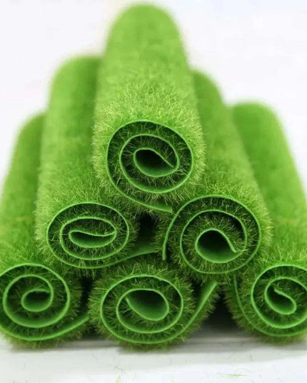 Lush Faux Mini Moss Grass for DIY Terrariums and Enchanting Fairy Gardens