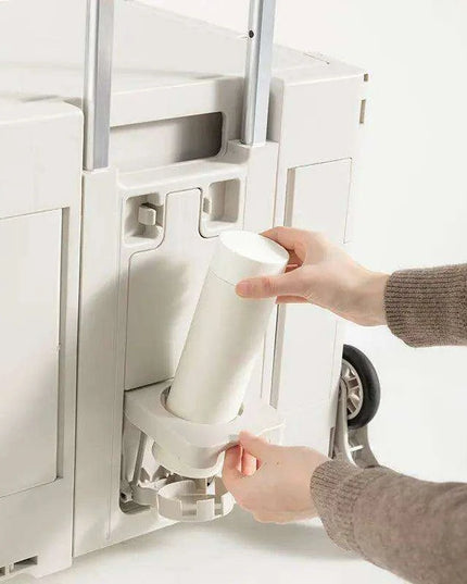 Effortless Shopping Companion: Versatile Trolley with Easy Glide Wheels