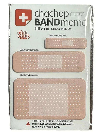 Whimsical Band-Aid Sticky Note Pads - Perfect for Cute Stationery Lovers
