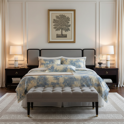 100% Mulberry Silk Duvet Cover Set, Cal King/Super King