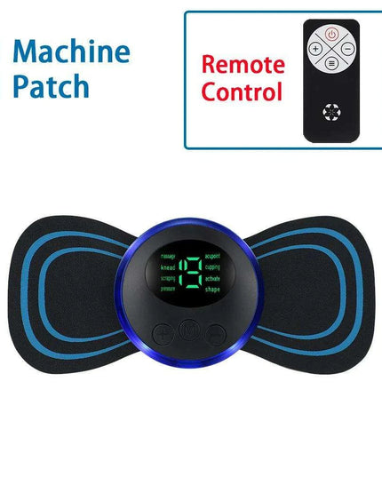 Portable Electric Neck Massager with 8 Adjustable Modes - Full Body Muscle Relaxation Stimulator