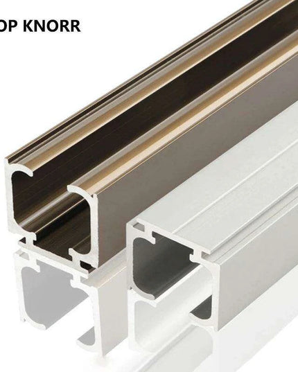 SmoothSlide Premium Sliding Door Hardware Kit for Home Improvement