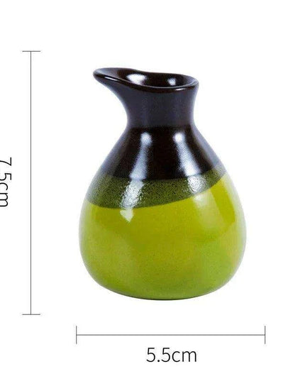 Japanese Artisan Ceramic Dining Set for an Exquisite Culinary Experience