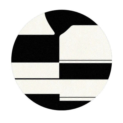 Luxurious Circular Floor Rug with High Absorbency, Tailored Sizes for Versatile Use