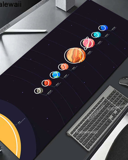 Adorable Kawaii Cat XXL Gaming Mouse Pad - 900x400mm Rubber Desk Mat for Enhanced Comfort and Performance