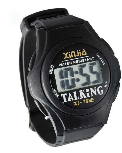 Set of two - Voice-Activated Digital Clock for the Visually Impaired and Seniors (10 languages)