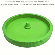 Space-Saving Vertical Herb Tower with Rolling Mobility