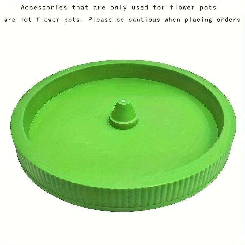 Space-Saving Vertical Herb Tower with Rolling Mobility