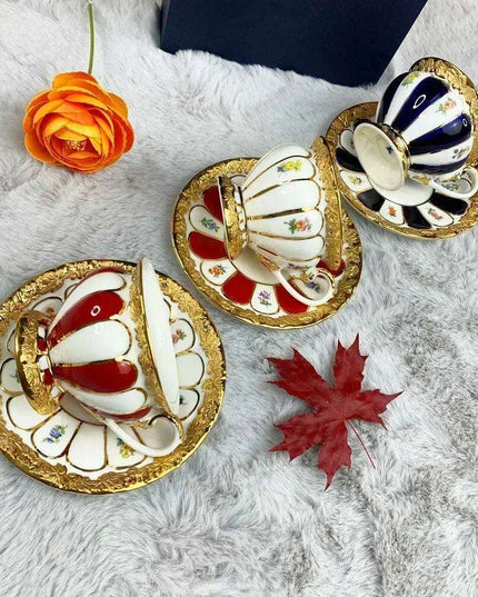 Elegant Bone China Tea Set for Luxurious Gatherings