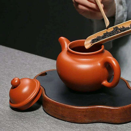Elegant 300CC Yixing Clay Puer Tea Set - Enchanting Kung Fu Teapot Gift
