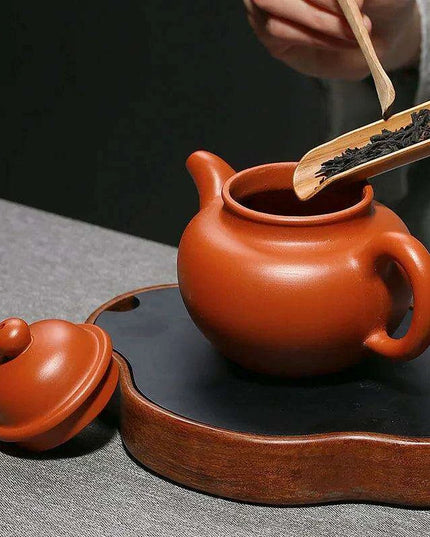 Elegant 300CC Yixing Clay Puer Tea Set - Enchanting Kung Fu Teapot Gift