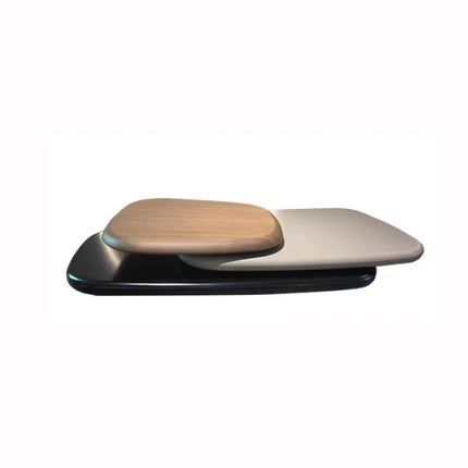 Curated Comfort Villa Rotating Coffee Table - Minimalist Floating Desi