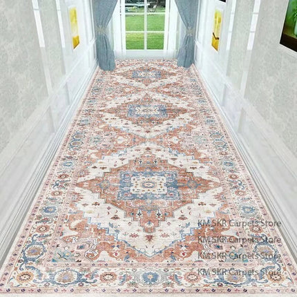 Retro Persian Long Runner Rug — Non-Slip, Boho Hallway Carpet | Très Élite