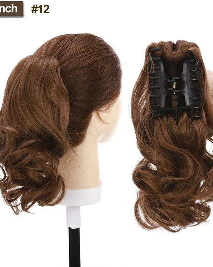 Effortless Glamour Long Wavy Clip-In Ponytail Extension for Instant Transformation