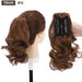 Effortless Glamour Long Wavy Clip-In Ponytail Extension for Instant Transformation