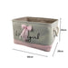 Chic Collapsible Canvas Storage Bin for Kids