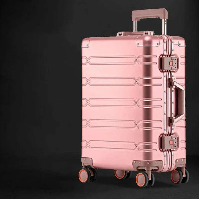29-inch COLENARA Premium Aluminum Alloy Rolling Luggage Set for Men and Women - Ultimate Durability and Chic Design