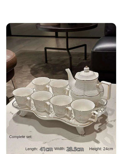 Elegant Essence: Premium Ceramic Tea and Coffee Collection for Discerning Tastes