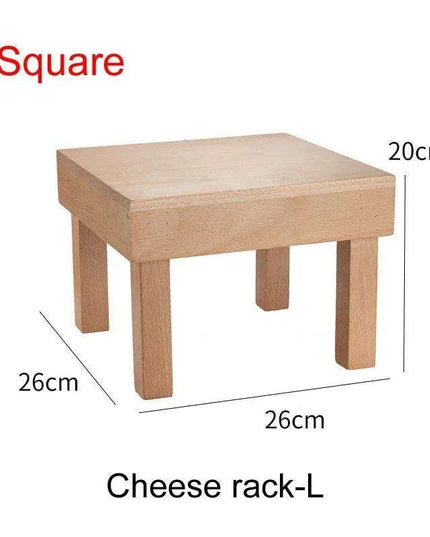 Charming Vintage Wooden Multi-Tier Treat and Snack Display Rack for Events and Celebrations