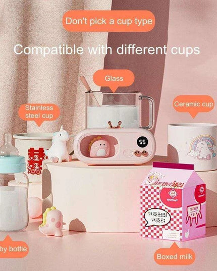 Electric Cup Warmer with LED Display and Adjustable Heating Options