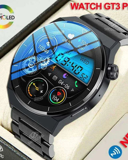 2023 GT3 Pro Smart Watch: Premium NFC Technology, Bluetooth Calling, Health Tracking & IP68 Waterproof Design!