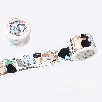 Cute Animal Washi Tape | 30mm x 3m Decorative Roll