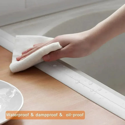 Waterproof Mold-Resistant PVC Sealing Tape – Kitchen & Bathroom Seal