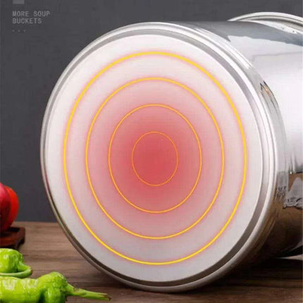 Versatile Stainless Steel Cooking Pot Set with Handle for Easy Transport