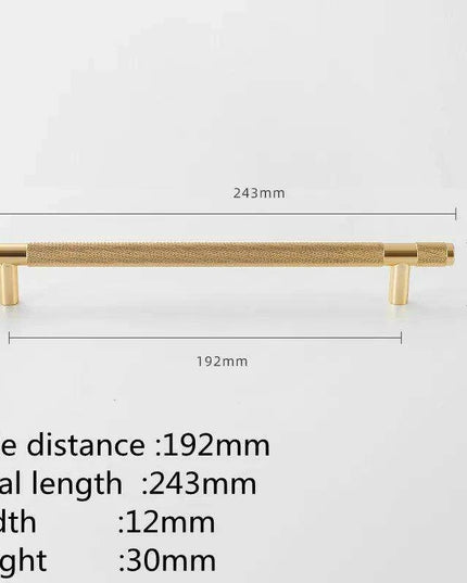 Sophisticated Black and Gold Aluminum Cabinet Hardware Collection