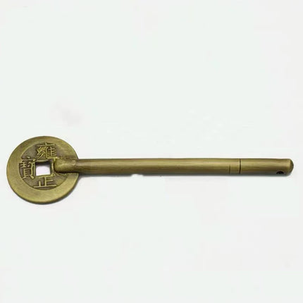Antique Bolt Straight Lock Bolt Chinese Furniture Hardware Brass Locki
