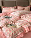 E / Queen Size 4pcs / Flat Bed Sheet